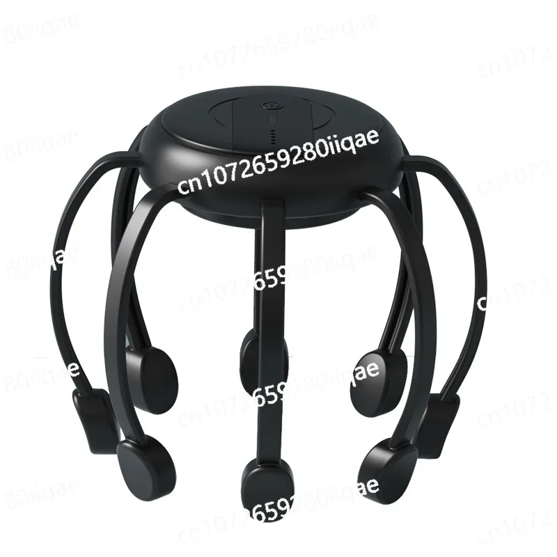 Head Massager Intelligent Head Massager Head Therapy Vibrating Scalp Relaxing Octopus dredging solution