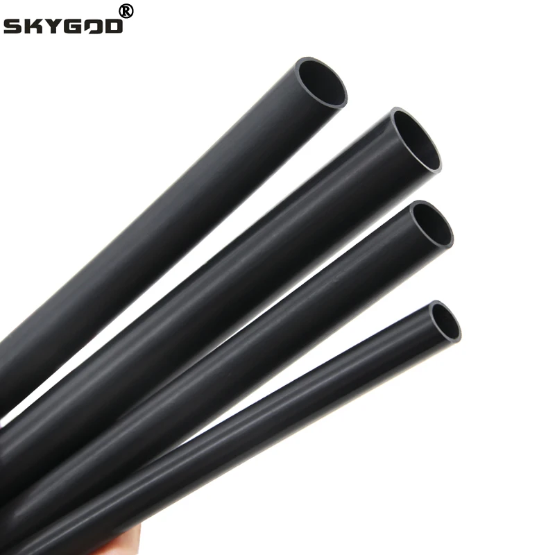 1~10M PTFE Tube FEP Insulated Hose Black ID 0.5 1 2 2.5 3 4 5 6 7 8 10 mm Extruder J-head Rigid Pipe For 3D Printer Parts