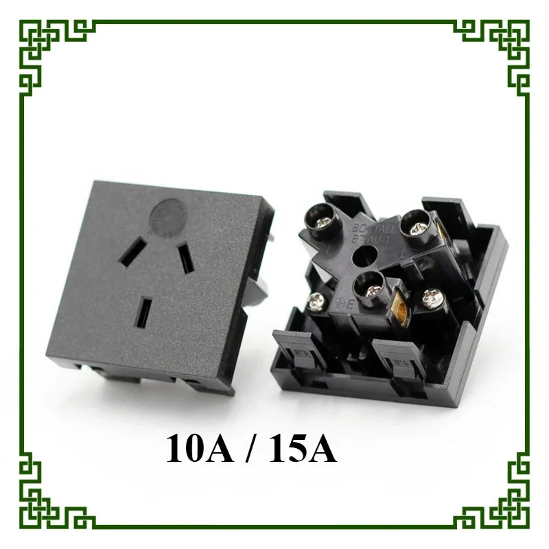 

BS-A01 55CM X 50CM Стандарт AUS SAA 10A 15A 250V Безопасность Защита Электрическая стена PDU ИБП Розетка питания