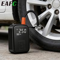 150PSI Portable Tire Inflator Rechargeable Electric Inflator For Car Bicycle Digital Air Compressor Football Ball Inflator Pump