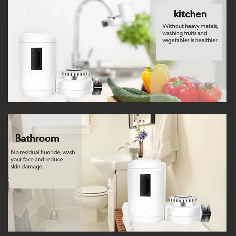 7 Layer Home Kitchen Faucet Water Purifier Water Filter Purification System Remove Rust Sediment Filtering Suspend