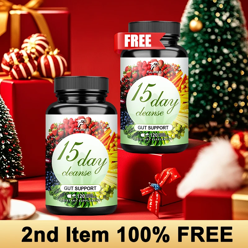 

Капсулы Cleance Supplements с пробиотиками и листьями сенны для иммунитета и пищеварения, подарок на День святого Валентина, супервыгодная комбинация