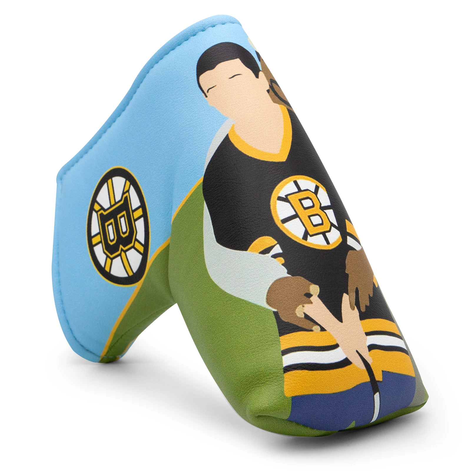 

Golf Mallet Putter Cover Golf Club Head Covers for Putter PU Leather Square Mallet Putter Headcover with Magnetic