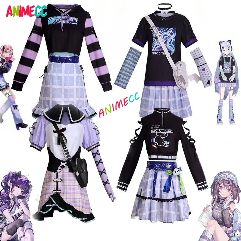 

Проект ANIMECC, секай, красочная сцена Yoisaki Kanade Asahina Mafuyu Shinonome Ena Akiyama Mizuki, косплей-костюм, парик, полный комплект