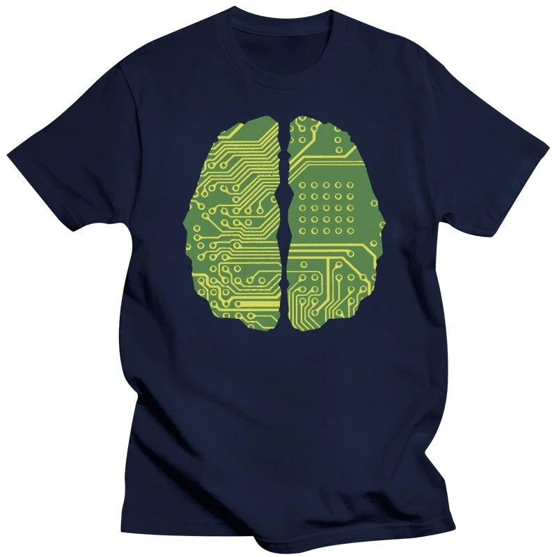 Cybernetics Brain T-Shirt Engineer Ingenieur Computer Science Scientist Fun