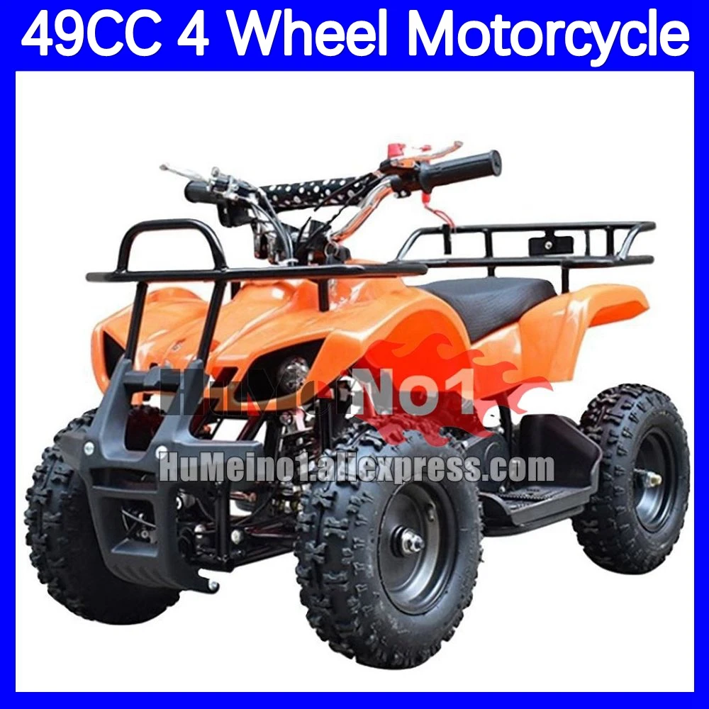 ATV OFFroad Gasoline Motorcycle 49CC 2-Stroke Motorbike Toy Plaything Knickknack Play Games Adult Child 4 Wheel Racing MOTO Bike