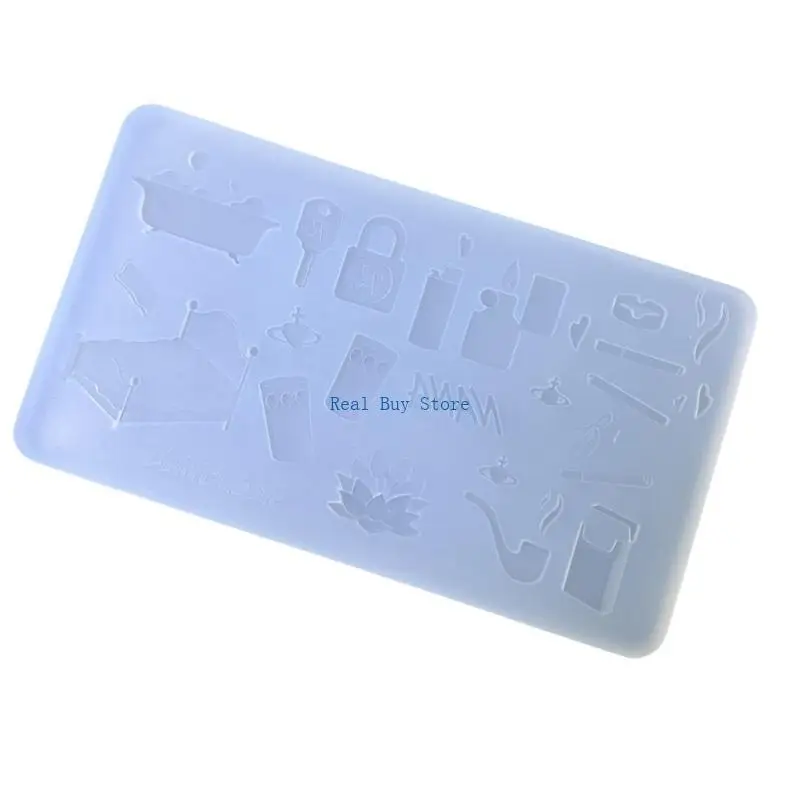 

U13D Multifuntional Silicone Fondant Molds Easy to Use and Clean Small Accessories