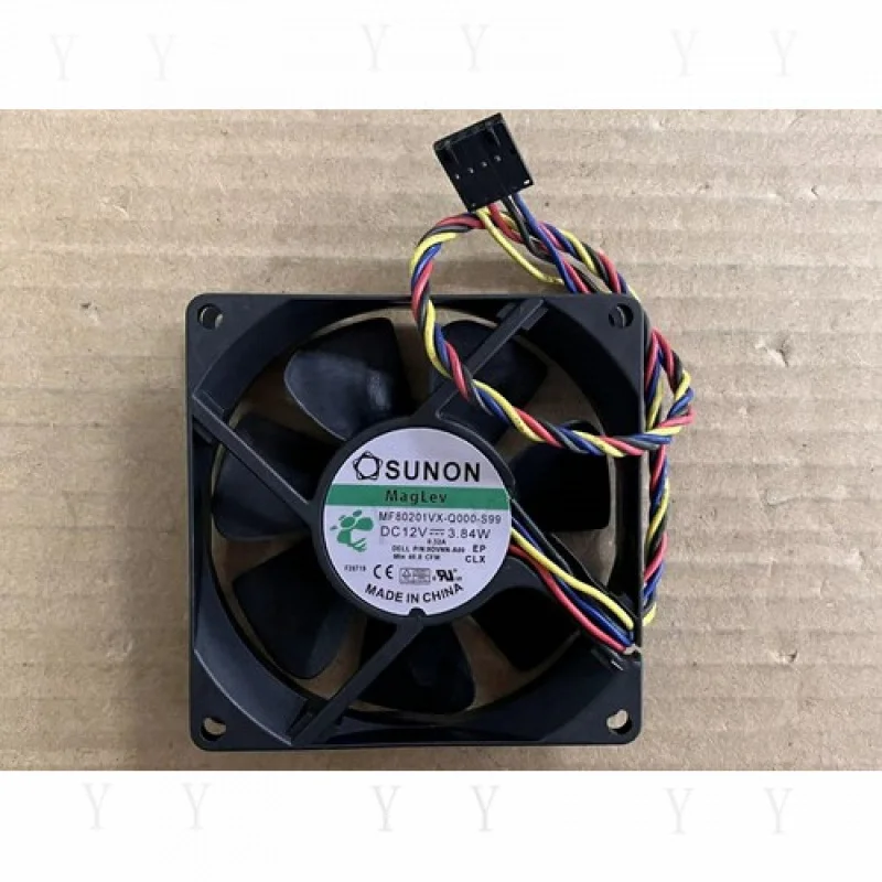 

Y+ 1PC for SUNON MF80201VX-Q000-S99 12V 3.84W 8020 8CM 4-wire cooling fan