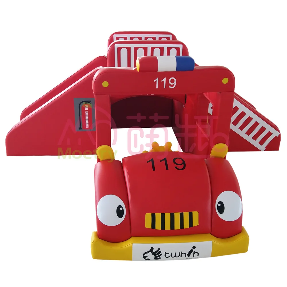 

Moetry Indoor Fire Truck Soft Playground for Home School Shopping Mall or Residential Area