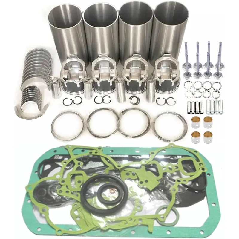 

1Set V1902 Overhaul Rebuild Kit For Kubota V1902 Engine New Holland L555 Loader Bobcat Compact Excavator 231 Tractor L3450DT