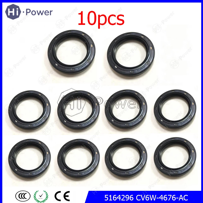 10pcs V4A51 F4A42 F4A232 A4AF3 Transmission front oil Pump Oil Seal FOR HYUNDA 4613136001 46131-36001 46131-36002 MD707575