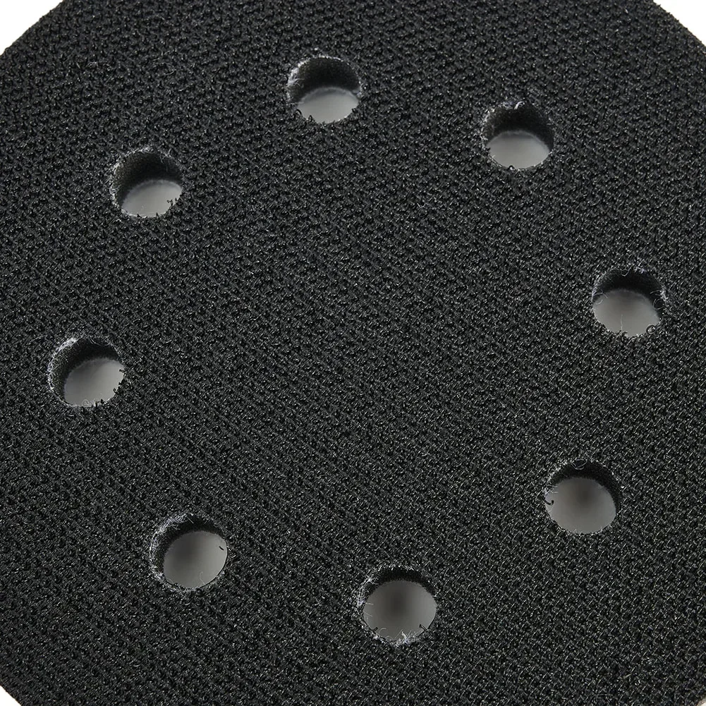 5 Inch 125mm 8 Holes Sanding Pad Soft Interface Polishing Disc Hook And Loop Protective Pad Sponge Cushion Buffer Backing Pad