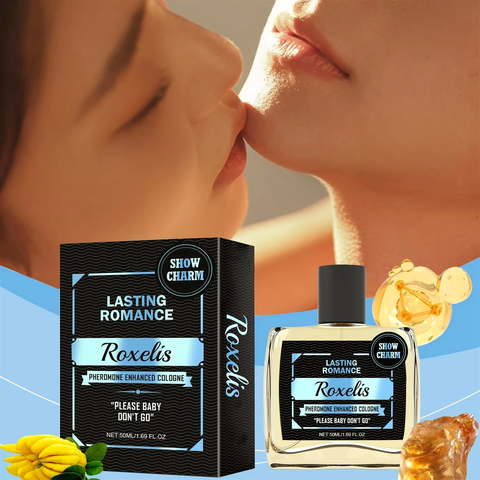 

50ML Non-irritating Charming Gentle and Fragrant Men's Perfume Men's Pheromone Perfume Is A Natural and Fresh One Profumo Donna