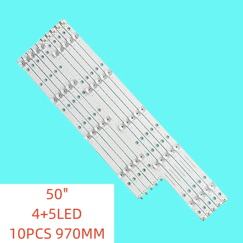 10PCS New LED Backlight for 50PUS7504 50PUS6704 50PUS7805 50PUS7304 50PUS6754 50PUS7354 50PUS785 LB-GM3030-GJ0D22505X9AMB2-2-J