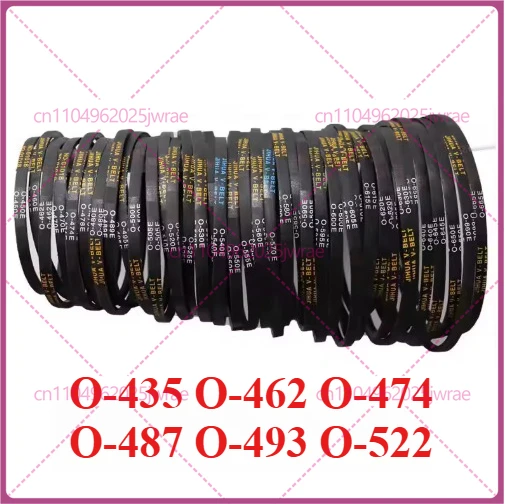 Triangle belt washing machine O-type for Panasonic belt O-435 462 474 487 493 522