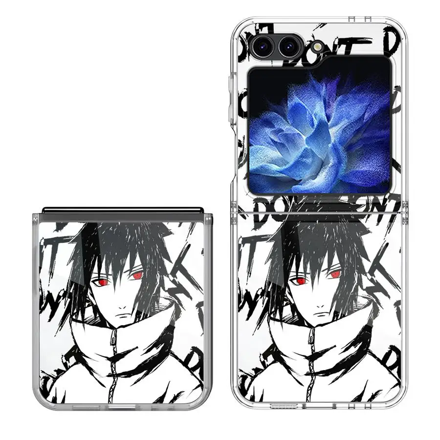 Naruto Logo Sasuke Hülle für Samsung Galaxy ZFold7 ZFold5 ZFold4 Z Fold 7 6 5 4 3 ZFold6 ZFold3 Harte Handyhülle