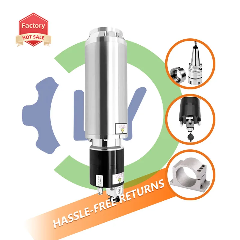 

CNC LY 5.5KW/4.5KW ATC Spindle Motor BT40 for High-Speed Grinding & Polishing CNC Milling Machine Spindle Asynchronous Motor