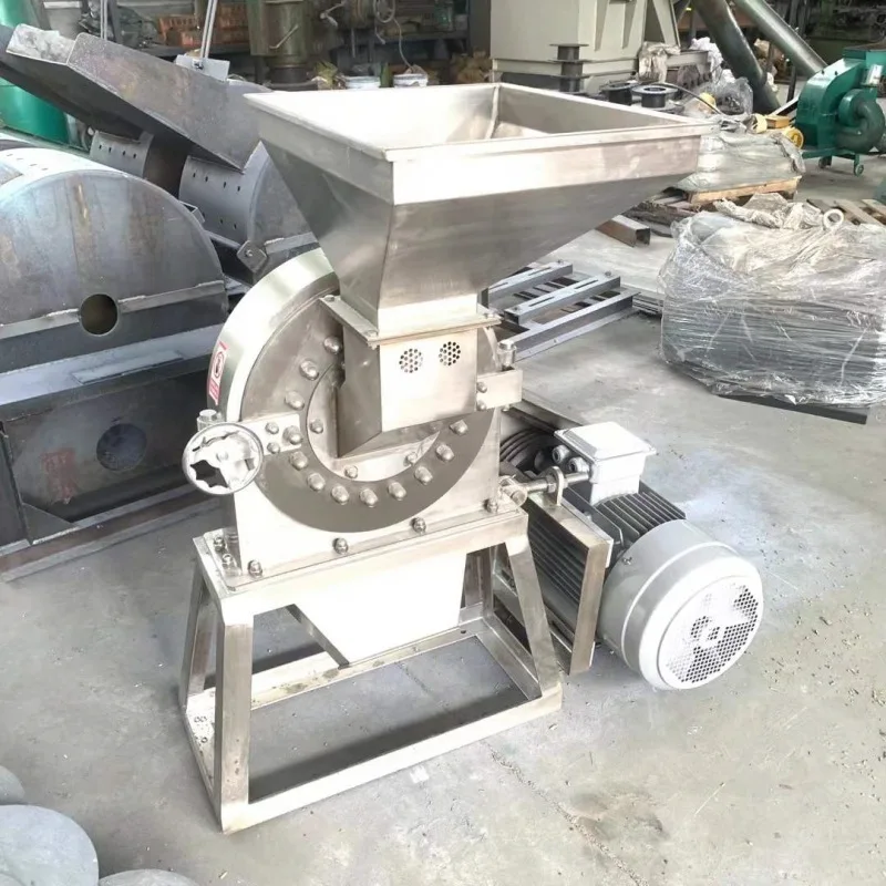 Stainless steel shrimp shell crusher, industrial commercial pepper fennel seasoning crusher
