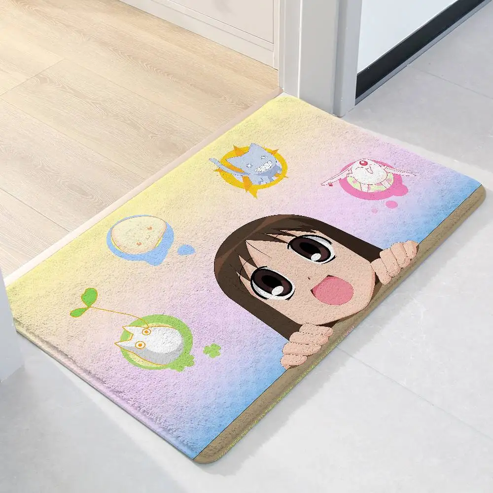 Azumanga Daioh Osaka Ayumu الكلمة حصيرة الحمام ماصة حصيرة باب بسيط الأوساخ مقاومة حصيرة المنزل المطبخ حصيرة القدم حصيرة دخول حصيرة #6