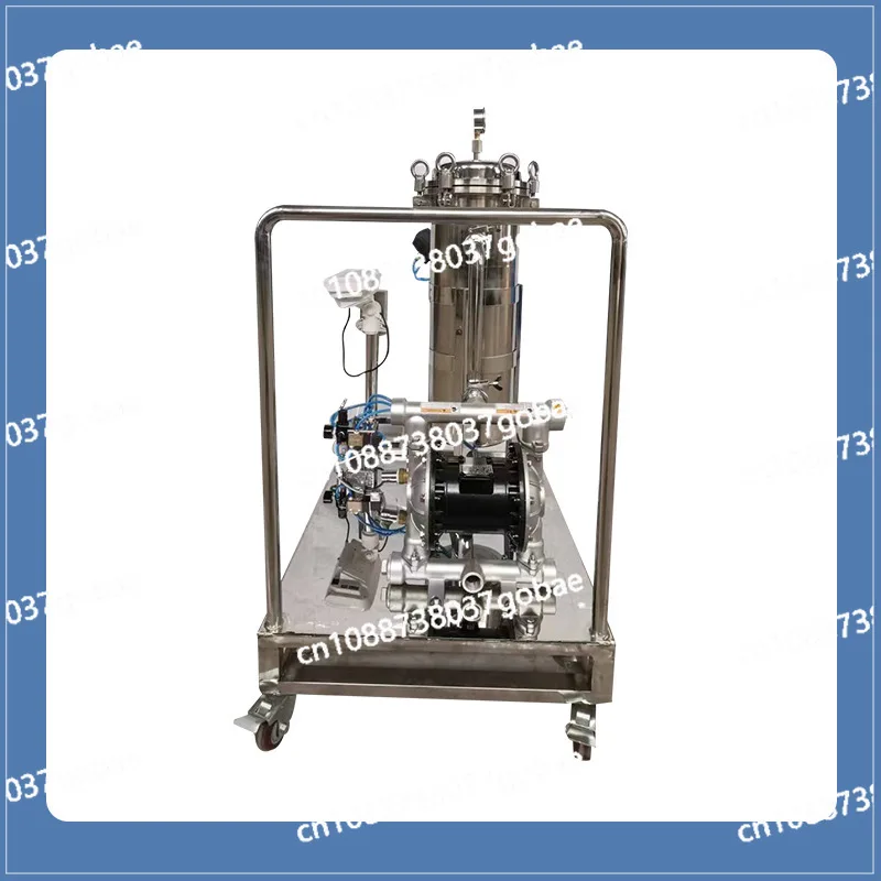 Automatic canning of paint filter suitable for paint production slag removal machine