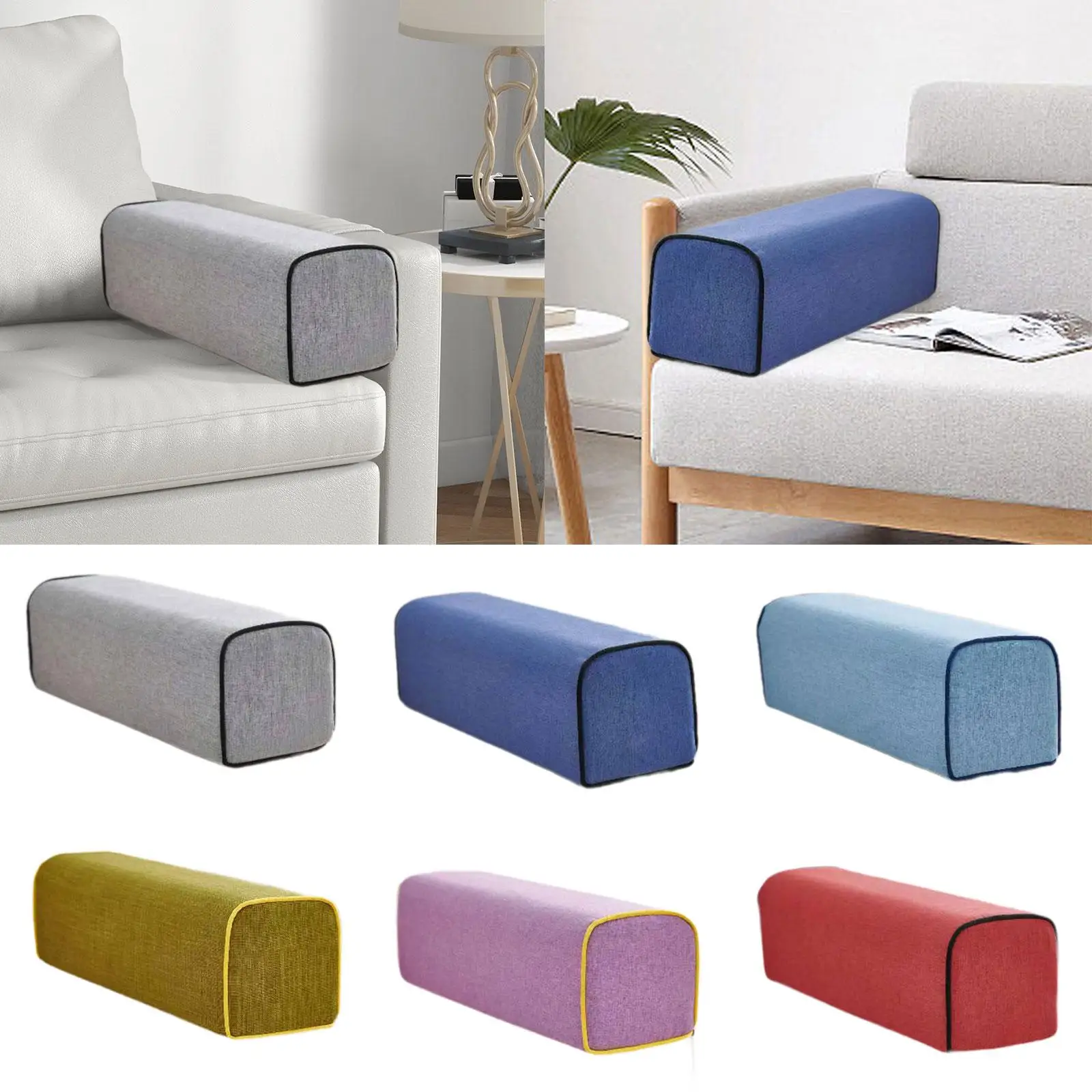 Couch Arm Rest Pillow Arm Support Pillow 19.69x5.91x5.91 Ergonomic Compact