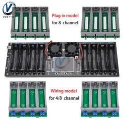 21700 18650 Lithium Battery Capacity Tester DC5V 8 Channel Automatic Charging and Discharging Battery Internal Resistance Tester