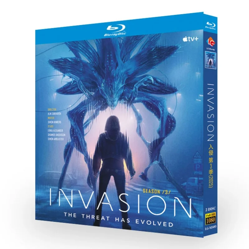 

Инвейсия, сезон 3 (2025) Blu-ray диск