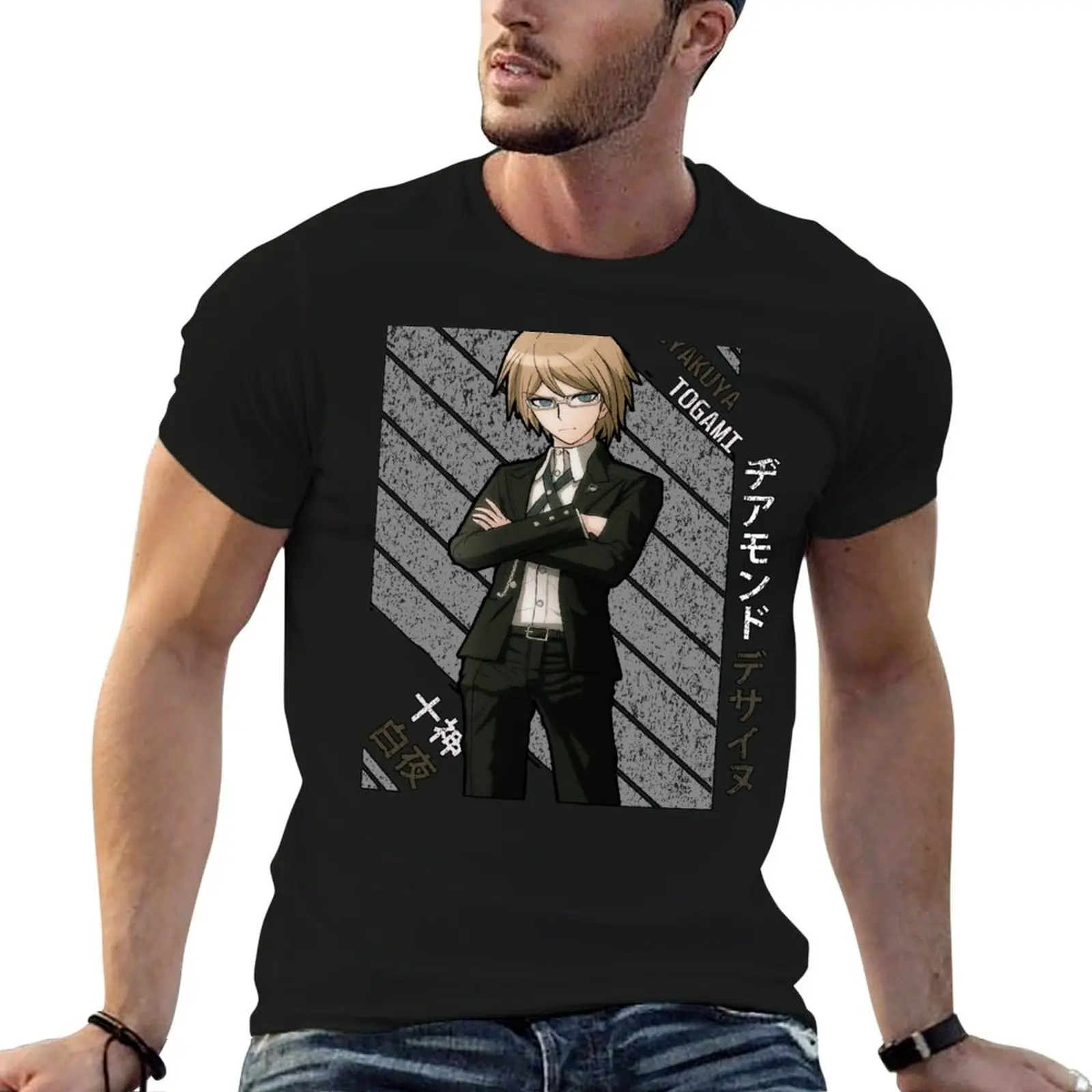 

for man shirts DanganRonpa pack graphic for Togami t T-Shirt - Byakuya white shirts man t