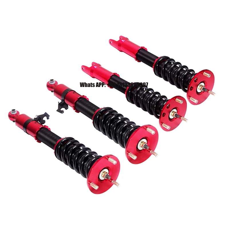 Red Air Suspension System Coil Spring Strut for 92-00 SC400 for Toyota Super for Lexus SC300