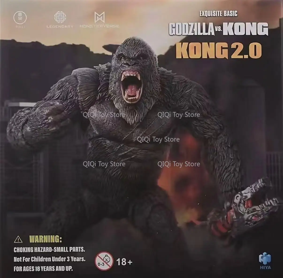 Spot HIYA King Kong 2.0 2021 Version Godzilla vs. King Kong 2021 Movie  EBG0241 - view 4