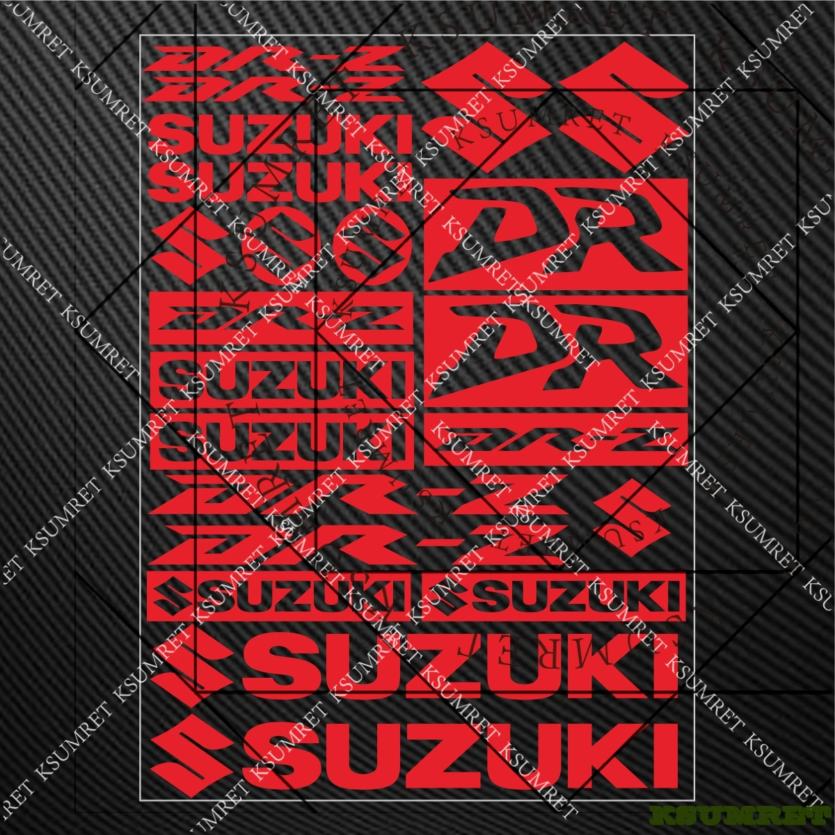 

For Suzuki Dr Stickers Motorcycle Sticker Moto Tank Logo Decals