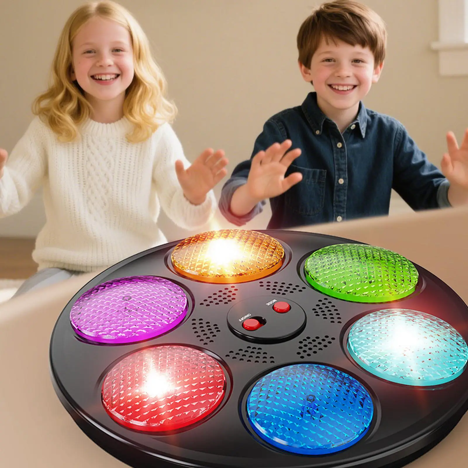 Whack toupeira jogo para criança libra uma toupeira jogo de tabuleiro brinquedo com luz educacional para meninos meninas aprendizagem precoce criança família