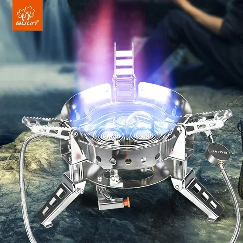 BULIN B17 Portable Windproof Outdoor Hiking Cooking Stove Strong Power 6800W Propane Camping Gas Burner