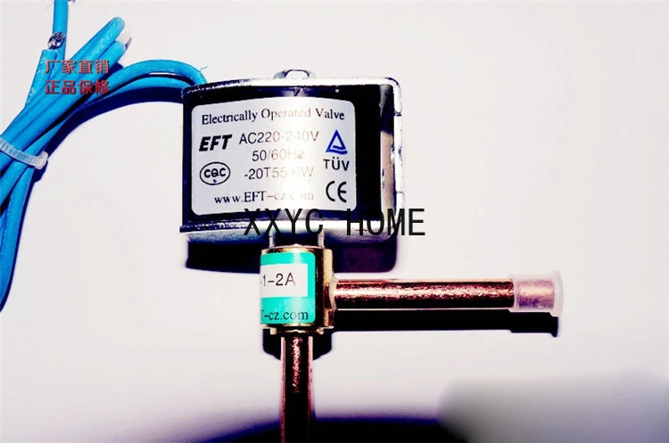 DTF-1-2A solenoid  ice maker defrosting and defrosting solenoid valve AC normally closed solenoid  defrosting valve