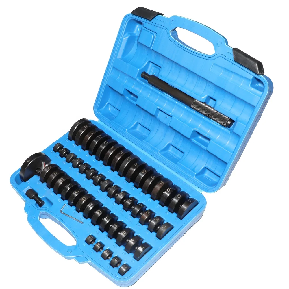 52 Pieces Custom Bushing Driver Set Transmission Wheel Axle Bearing Race And Seal Installer Remover Tool Kit
