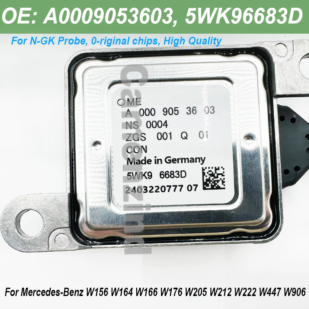 

For NGK Probe A0009053603 5WK96683D High Quality Nitrogen Oxide Sensor NOX Sensor For Mercedes-Benz C Class W205 W166 GLA200