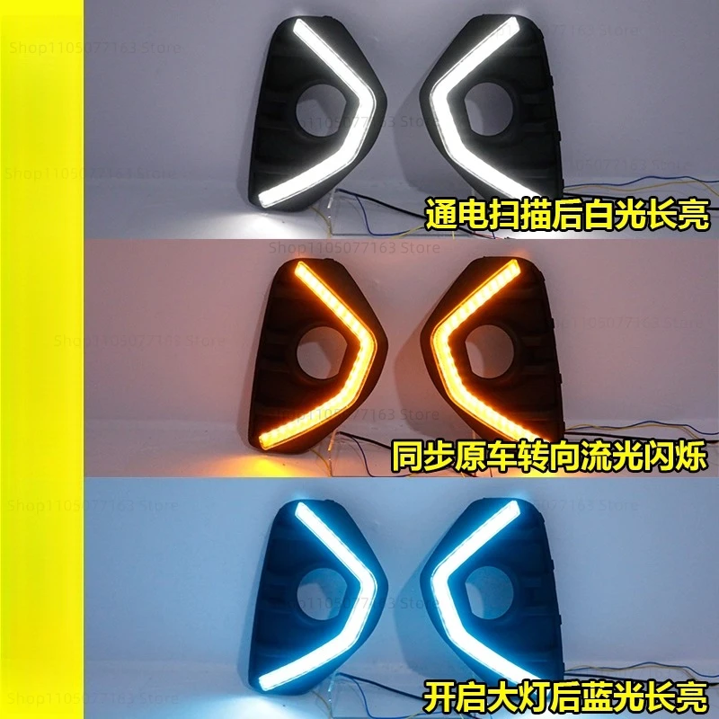 FOR HAVAL M6 M6PLUS 2021 2pcs Daytime Running Light Retrofit LED Daylight DRL Auto Accessories