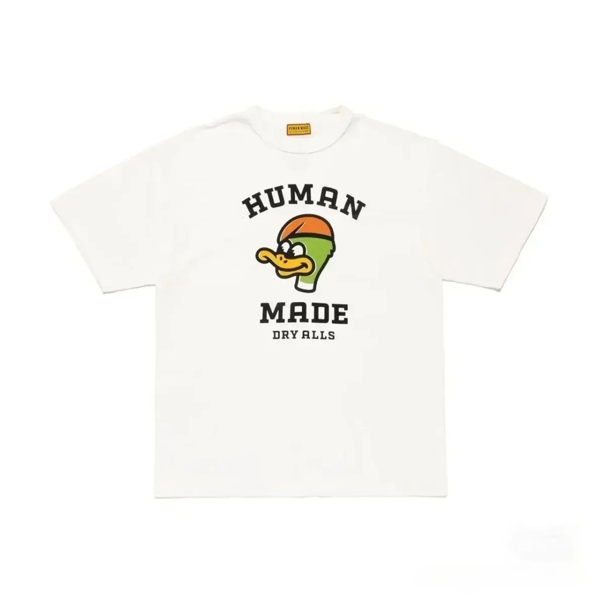 Human Made Summer Latest 100% Bamboo Cotton Short sleeved T-shirt Creative Fun Couple Round Neck