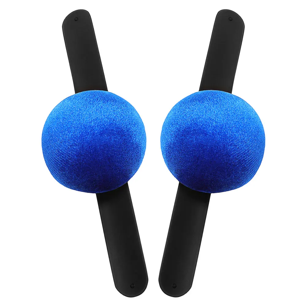 

2pcs Wrist Pin Cushion Band for Sewing Embroidery Needle Storage Thick Portable Adjustable Slap on Bracelet Fabric Organizer
