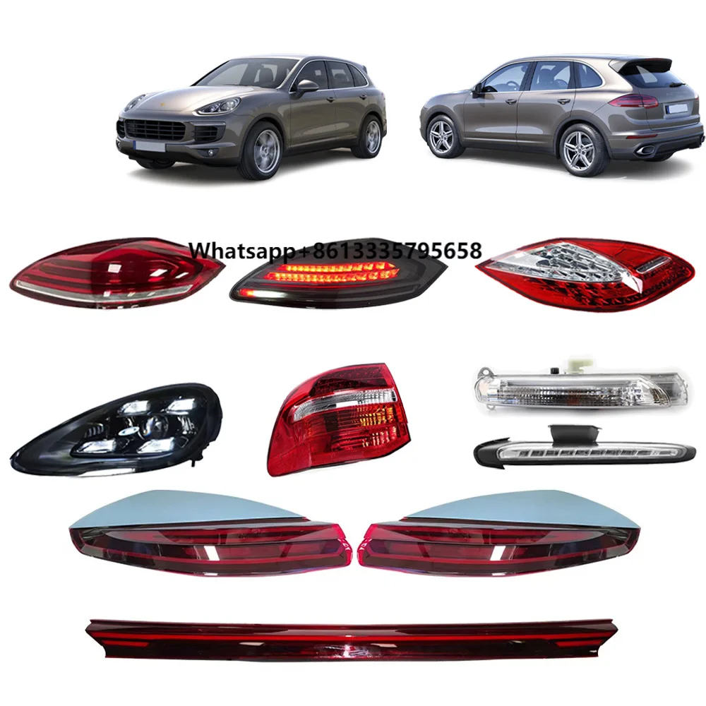 

LED Tail Lights Headlights Fog Lights Turn Signals for Porsche Panamera and Cayenne 2007 to 2017 Upgrade Replacement Parts