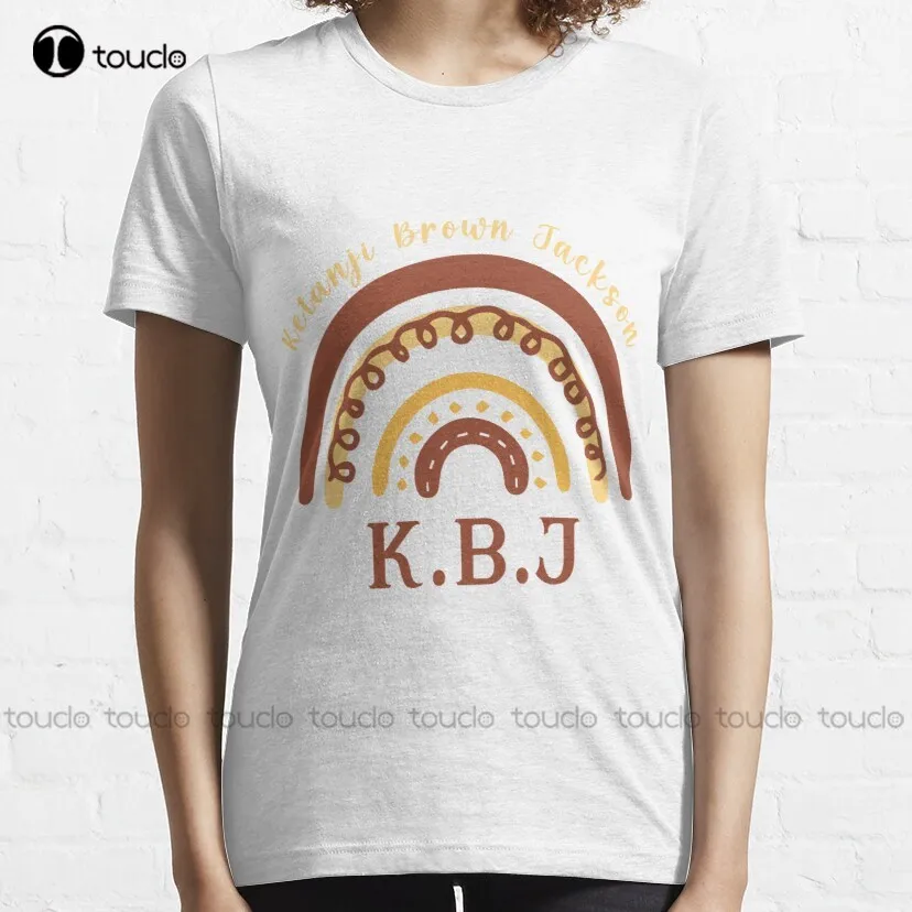 Kbj Handdrawn Rainbow Ketanji Brown Jackson Quote T-Shirt Black Tee Shirts For Men Tee T Shirts Harajuku Streetwear New Popular