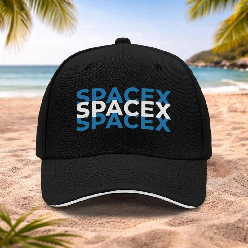 SpaceX Logo Adjustable Baseball Cap for Men Women – Lightweight Unisex Sport Cap, Machine Washable