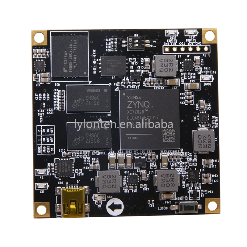 

Custom SoMs AC7021B: XILINX Zynq-7000 SoC XC7Z020 ZYNQ ARM 7020 FPGA Development Board SoM 8G eMMC System on Module