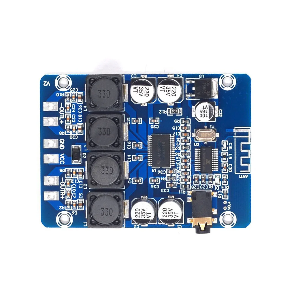 

TPA3118 Amplifier Board Equipment Wireless Amplification Device Dual Channel 45W Amp Module Accessories Modified Parts