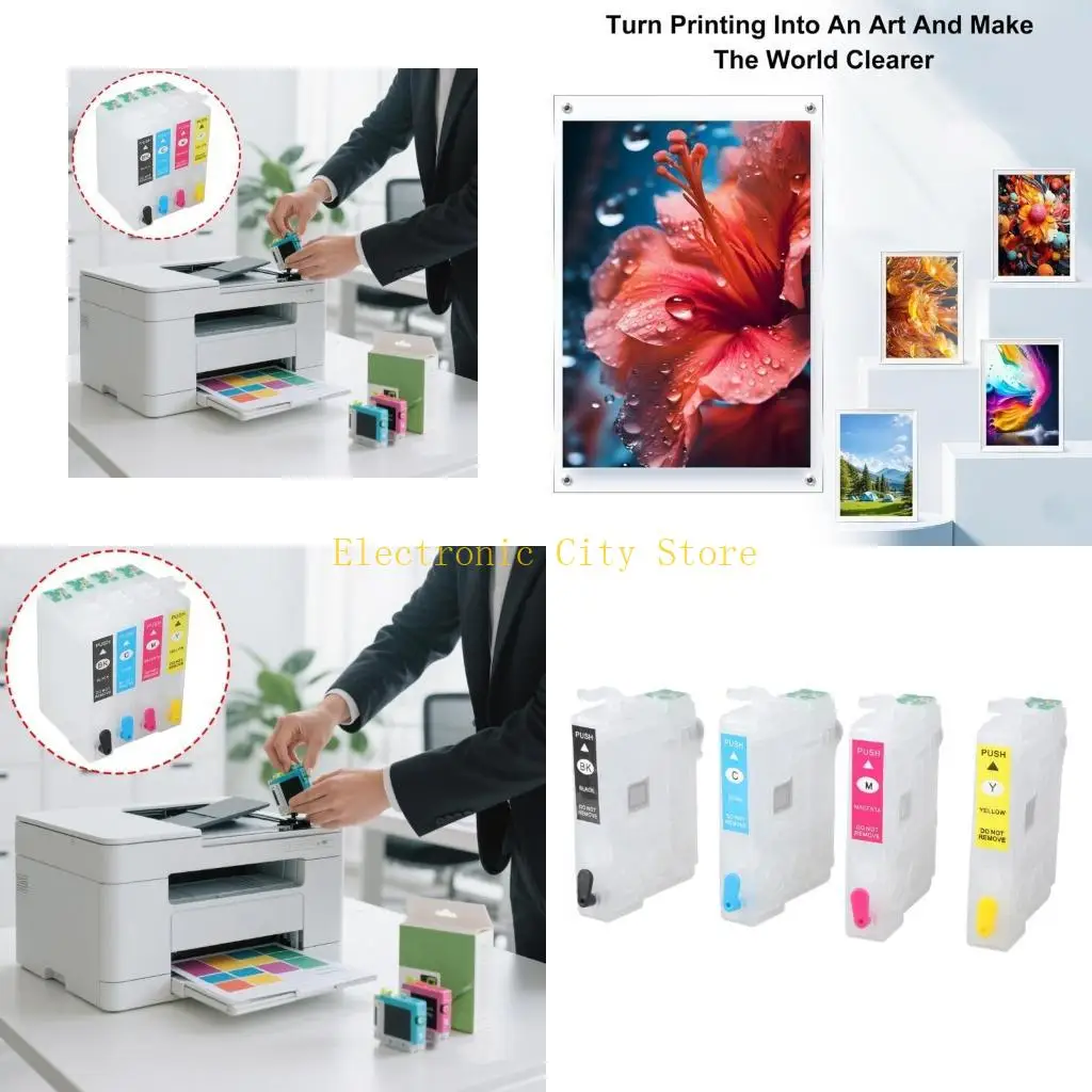 

Multi ИСПОЛЬЗОВАНИЕ 604XL ЧИСТИЧЕСКИЕ КАРТРИ Включает одноразовый чип для XP2200/XP4200/WF2950 HU8D