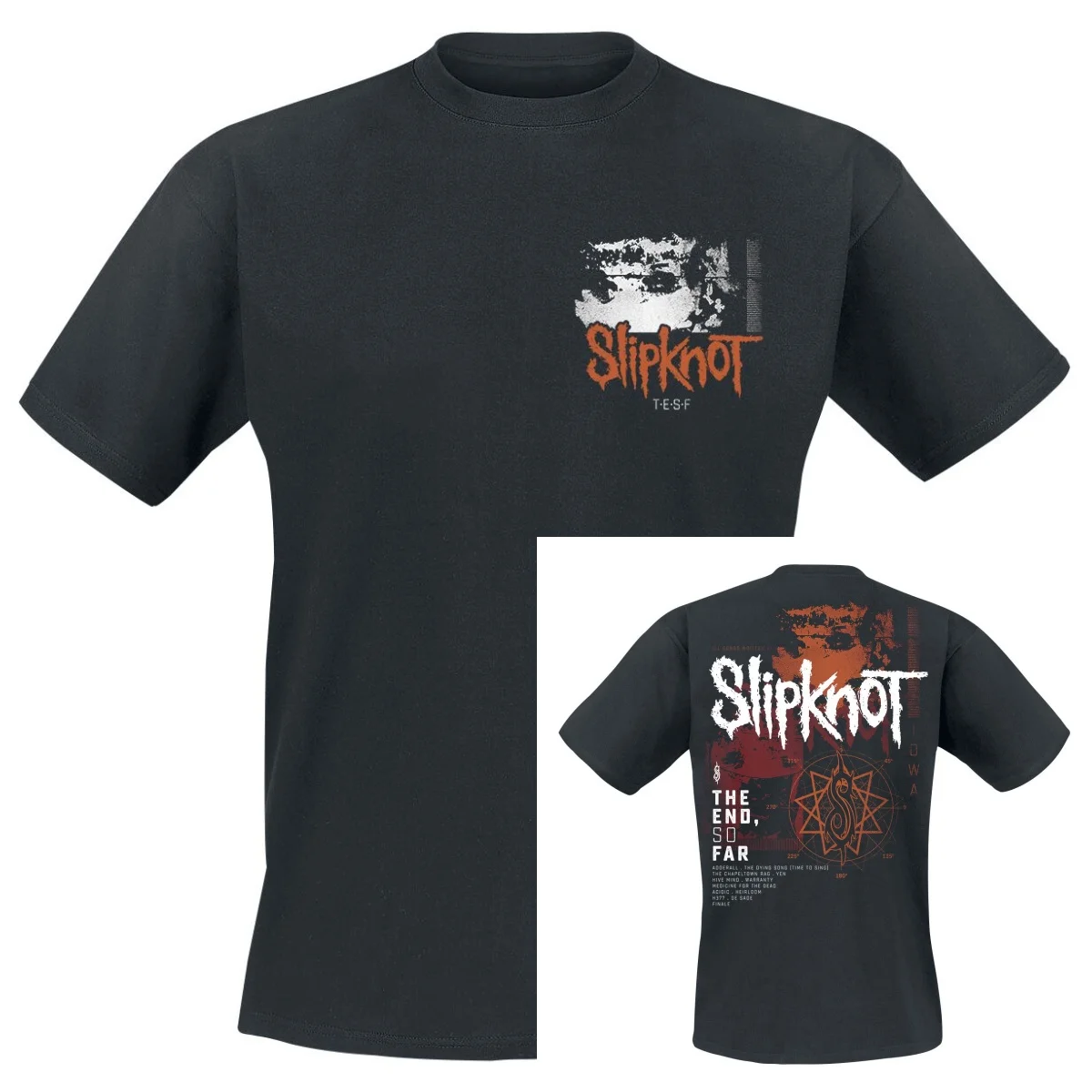 Summer Top Slipknot Graphic Cotton Band T-shirt Unisex Summer Short Sleeve Fashion Brand Tee Luxury Casual Vintage Tees