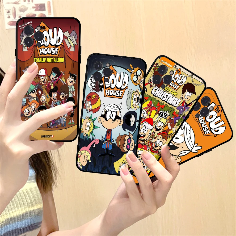 

The L-Loud H-House Mousepad Silicone Soft for iphone 15 14 13 12 11 Pro Mini XS MAX 8 7 6 Plus X XS XR Cover