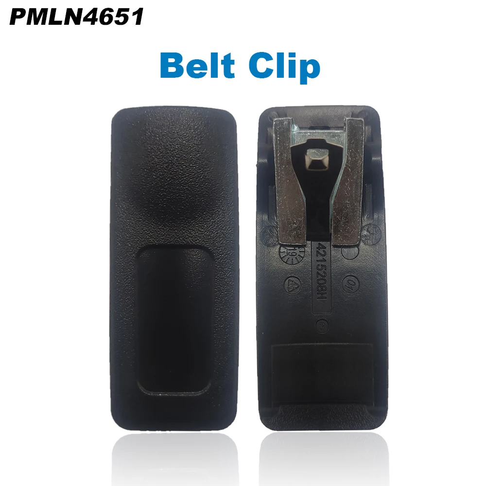 PMLN4651 Walkie Talkie Clip de cinturón para P8668 P8268 XPR3300 XPR3500 XPR7550 XPR7350 XPR7580 Radios de dos vías Clip de cinturón adicional