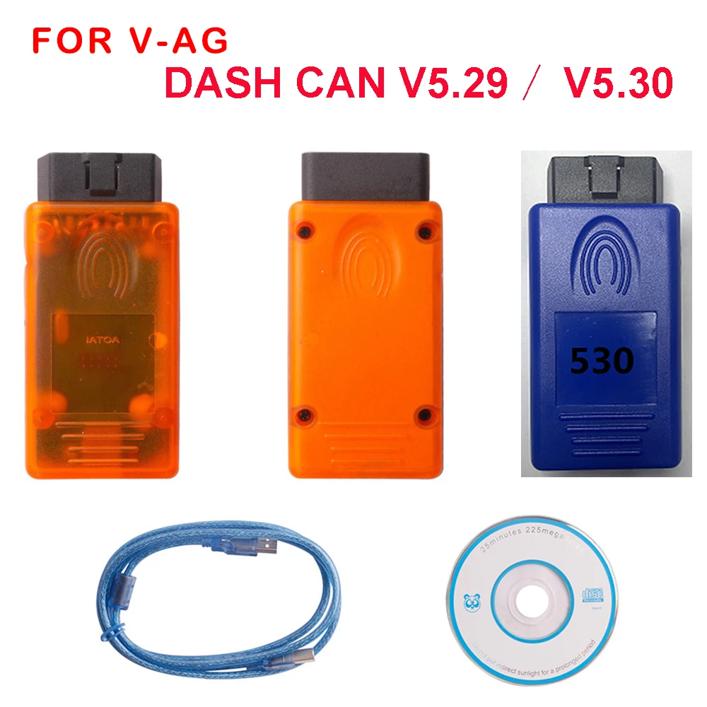 

For VAG DASH CAN V5.29 V5.30 for S-KODA Car Diagnostic Tools Code Scanner Immobilizer EEprom Key Programmer VAGdash-CAN