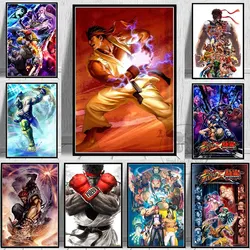 Street Fighter Nintendo Game Premium HD Canvas Print  Decorative Wall Art for Living Room  Bedroom  Poster  Prints Home Decor